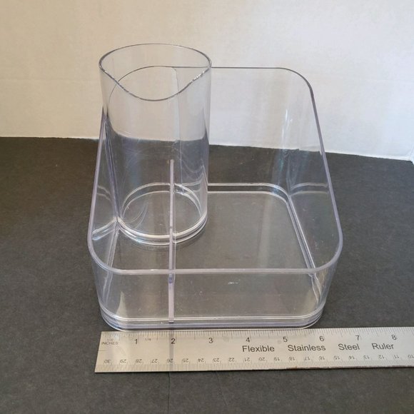 Bathroom Organizer - Clear Plastic - Picture 2 of 2